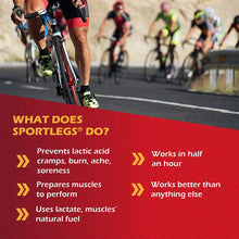 SportLegs Stops Muscle Burn | SportsLegs Premium Supplement 120 Capsules