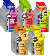 GU Energy Roctane Ultra Endurance Energy Gel, 24-Count, Assorted Flavors (Packaging May Vary)