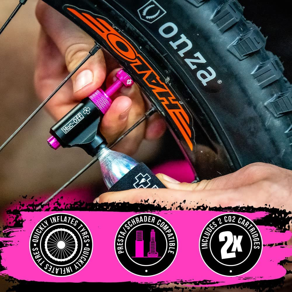 Mtb Co2 Inflator Kit Muc-off Co2 Inflator Road Muc-Off CO2
