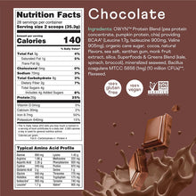 Owyn Vegan Protein Powder, 20G Plant Based Protein, Probiotics, Superfoods Greens, Pea, Chia Seeds, Pumpkin Seed Blend (Chocolate, 2.2 LB)
