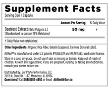 AltRed - Betalains Unleashed - Improve Athletic Endurance and Recovery Supplement