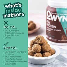 Owyn Vegan Protein Powder, 20G Plant Based Protein, Probiotics, Superfoods Greens, Pea, Chia Seeds, Pumpkin Seed Blend (Chocolate, 2.2 LB)