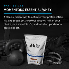 Essential Grass-Fed Whey Protein Isolate, 24 Servings per Pouch for Essential Everyday Use, Gluten-Free, NSF Certified (Chocolate)