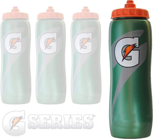 Gatorade Premium 32oz Contour Style Squeeze Water Bottle, 48 count Team Pack