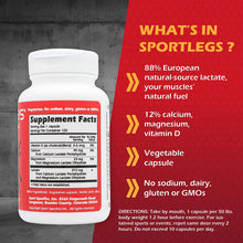 SportLegs Stops Muscle Burn | SportsLegs Premium Supplement 120 Capsules