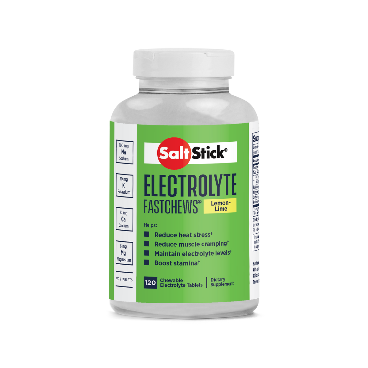 SaltStick FastChews 120 Ct Chews with Free Race Ready Tubes – Optygen HP