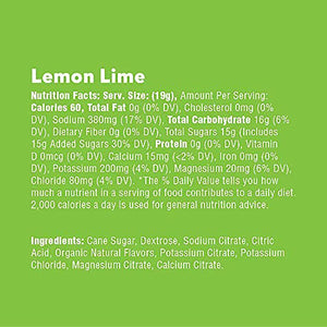 Hydration Endurance | Workout Support | Electrolytes & Carbohydrates (Lemon Lime, 16 Servings - Canister)