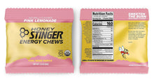 Organic Energy Chews – Variety Pack with Sticker – 8 Count – Chewy Gummy Energy Source for Any Activity - Pink Lemonade, Fruit Smoothie, Pomegranate Passionfruit & Cherry Blossom