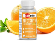 Fastchews Electrolytes | 60 Chewable Electrolyte Tablets | Salt Tablets for Runners and Endurance Sports Nutrition | Hydration Electrolyte Chews | Vegan | Orange | 60 Tablets
