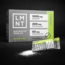 LMNT Zero-Sugar Electrolytes - Citrus Salt - Hydration Powder Packets | No Artificial Ingredients | Keto & Paleo Friendly | 30 Sticks
