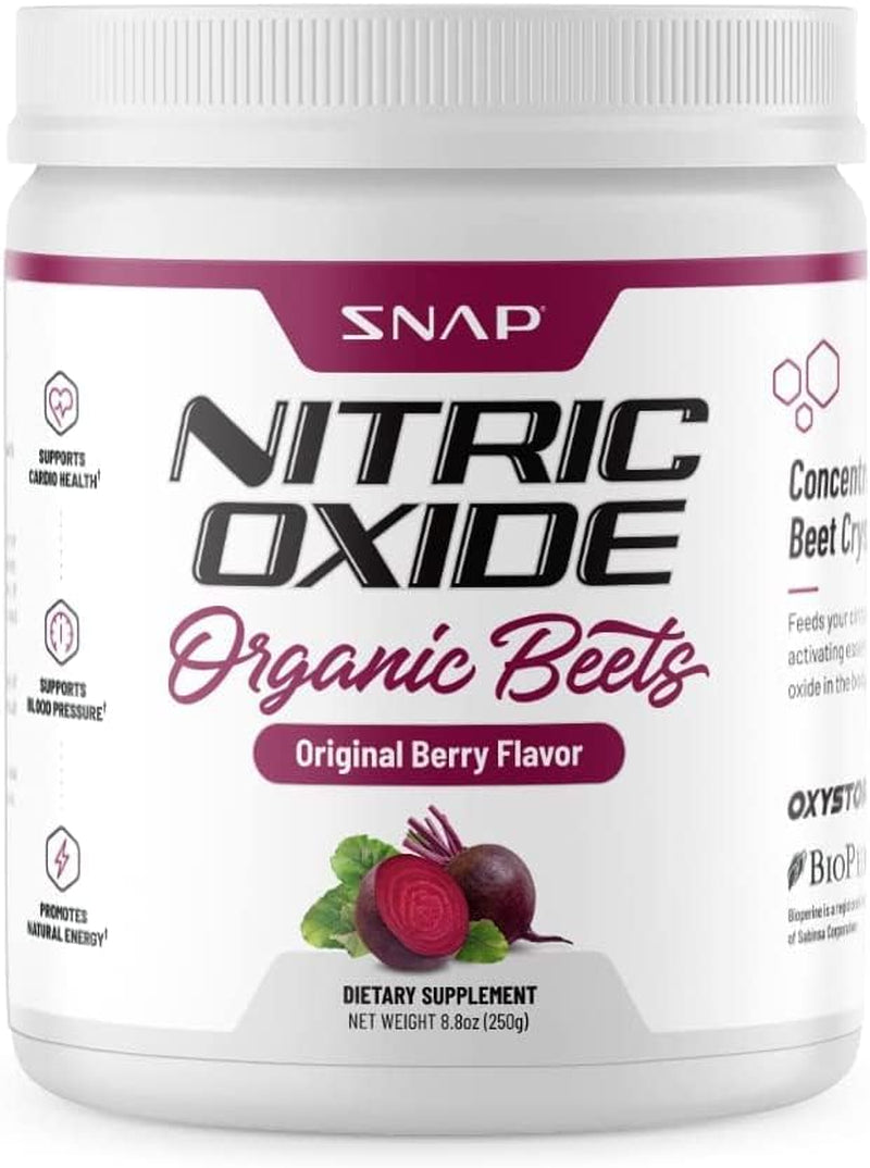 USDA Organic Beet Root Powder Nitric Oxide Supplement, Support Healthy Blood Circulation, 250G