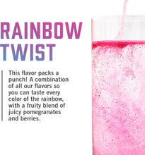 Zero Sugar Hydration Mix, Great Tasting Hydration with 5 Essential Electrolytes, Rainbow Twist Flavor, 45 Servings per Tub
