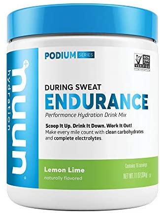 Nuun Endurance | Workout Support | Electrolytes & Carbohydrates 16 Servings - Canister