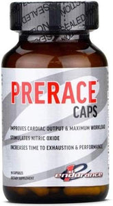 2021 First Endurance PreRace Workout Supplement 98 Gram Powder / 90 Capsules