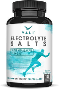 Electrolyte Salts Rapid Oral Rehydration Replacement Pills. Hydration Nutrition Powder Supplement, Recovery & Relief Fast. Fluid Health Essentials. Keto Salt Mineral Tablets. 120 Veggie Capsules