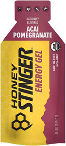 Honey Stinger Gold Energy Gel | Gluten Free & Caffeine Free | For Exercise, Running and Performance | Sports Nutrition for Home & Gym, Pre and Mid Workout | 12 Pack