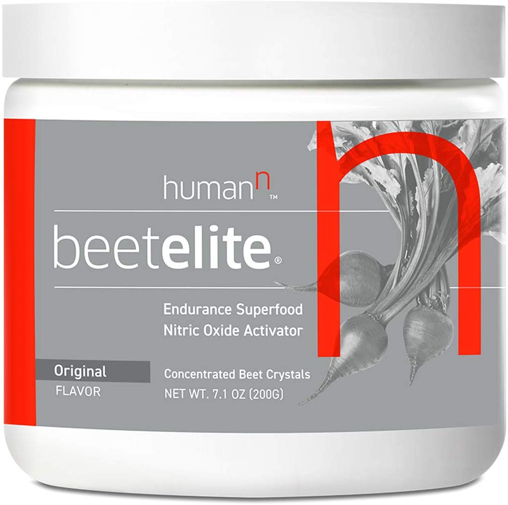 HumanN BeetElite | Superfood Concentrated Beet Powder Nitric Oxide Boosting Athletic Endurance Supplement 7.1oz (20 Serving)