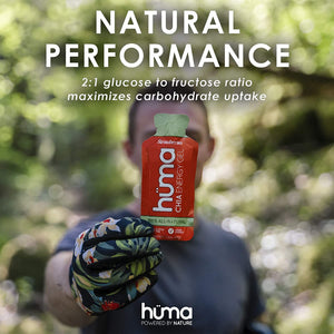 Huma plus (Double Electrolytes) Chia Energy Gel, Variety Pack - Stomach Friendly, Real Food Energy Gels (8 Original and 4 plus Gels)