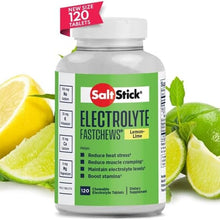 Fastchews Chewable Electrolyte Tablets | 120 Lemon Lime Electrolyte Chews | Salt Tablets for Runners, Sports Nutrition Supplements for Hydration, Running Chews | 120 Chewable Tablets