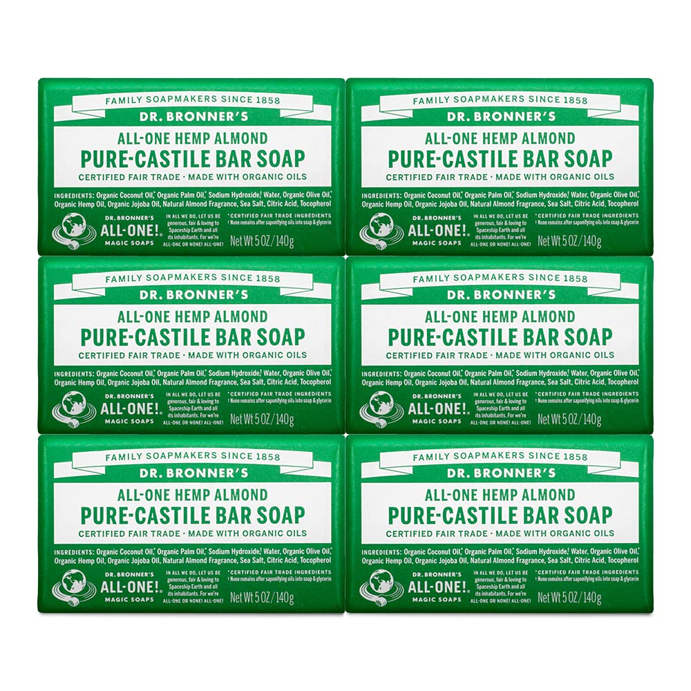 Dr. Bronner's Organic Citrus Orange Pure-Castile Soap - 5 oz bar