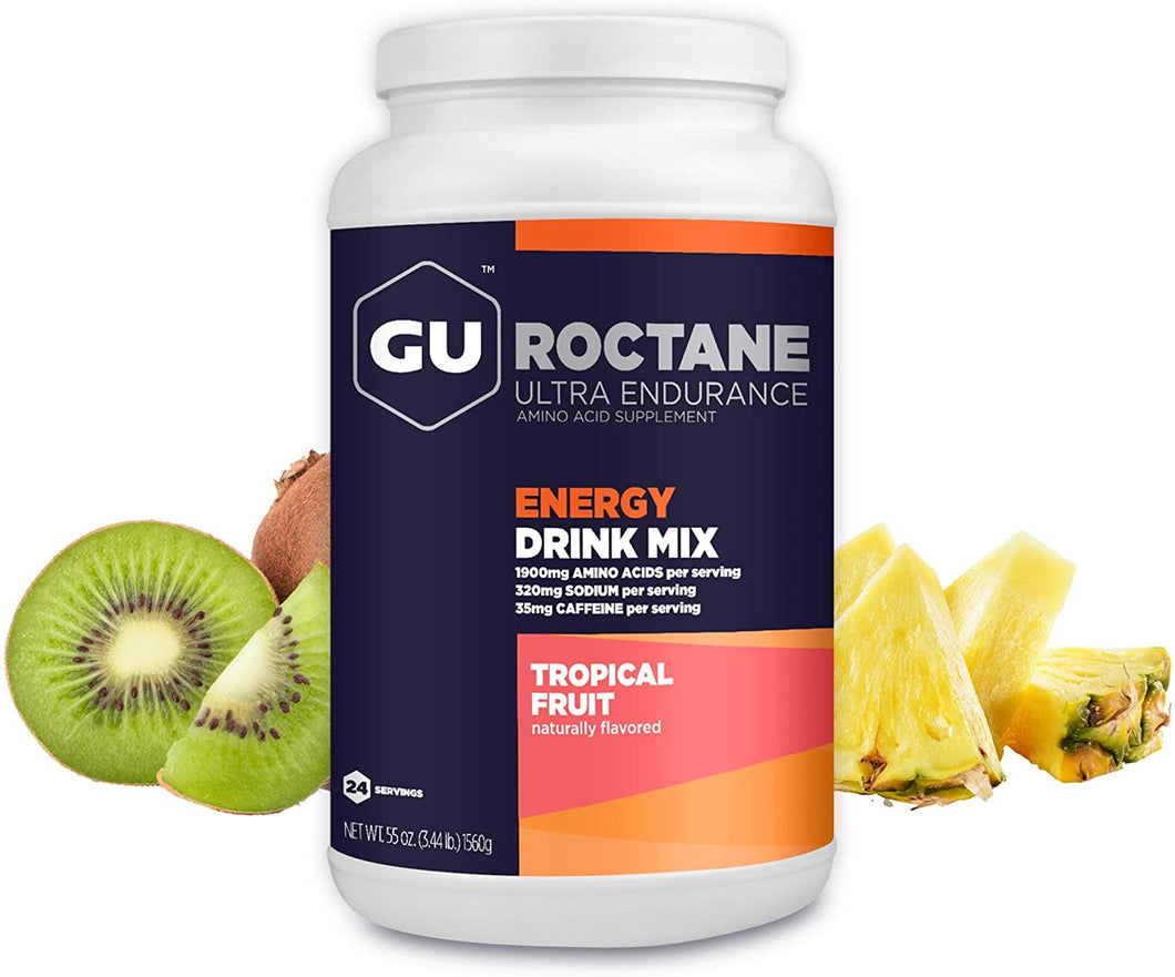Roctane Ultra Endurance Energy Drink Mix, 3.44-Pound Jar, Tropical Fruit