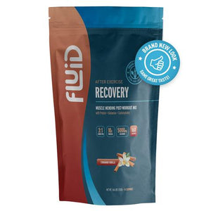 Fluid Recovery Post-Workout Drink Mix, Whey Isolate Protein, All Natural Ingredients, Gluten-Free, Lactose-Free