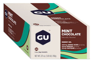 GU Energy Original Sports Nutrition Energy Gel, 24-Count Box | Free 2-day Delivery