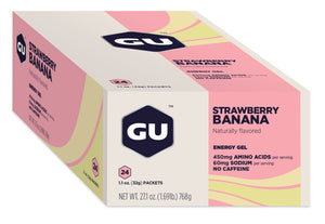 GU Energy Original Sports Nutrition Energy Gel, 24-Count Box | Free 2-day Delivery