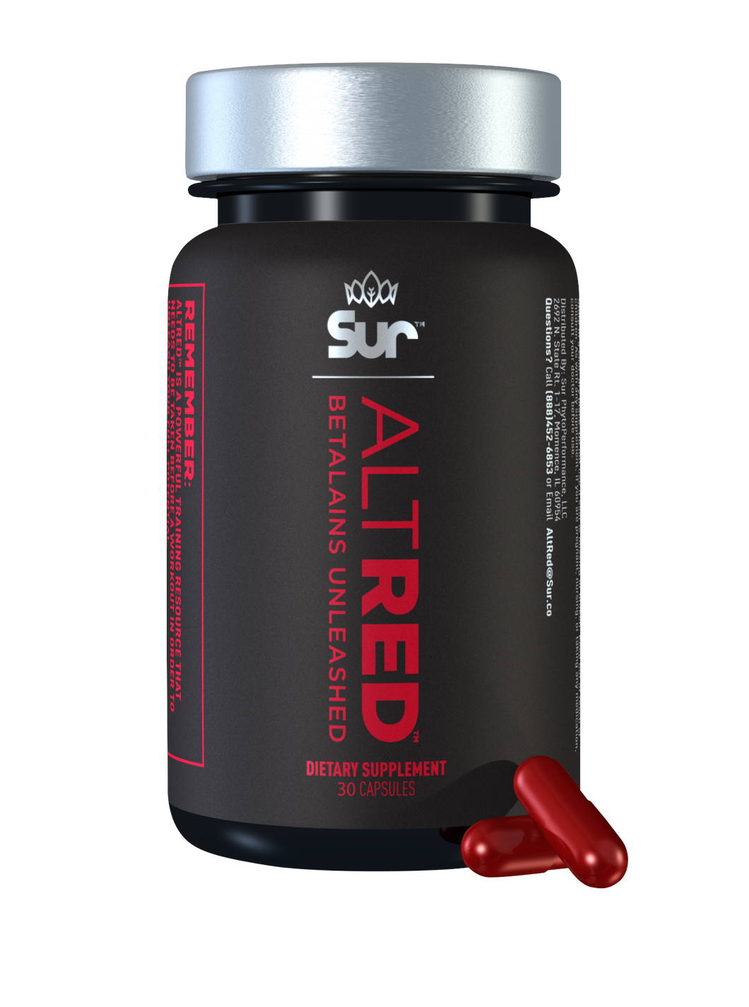 AltRed - Betalains Unleashed - Improve Athletic Endurance and Recovery Supplement