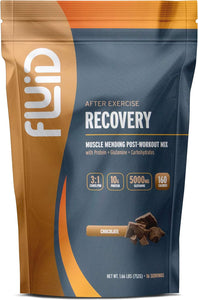 Recovery, Post-Workout Drink Mix, Whey Isolate Protein, L-Glutamine, Carbs, All Natural Ingredients, Gluten-Free, Lactose-Free (Chocolate)