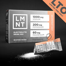 LMNT Keto Electrolyte Drink Mix | Paleo Hydration Powder | No Sugar, No Artificial Ingredients | Grapefruit Salt | 30 Stick Packs