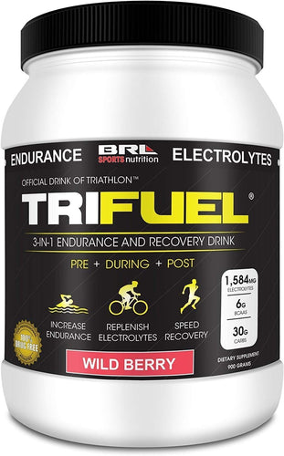 - 3-In-1 Endurance and Recovery, Hydration, BCAA, Electrolyte Enhanced Drink (Wild Berry)…