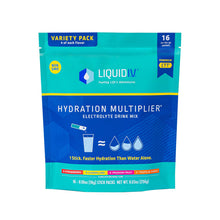 Hydration Multiplier Variety Pack – Lemon Lime, Passion Fruit, Strawberry, Tropical Punch - Hydration Powder Packets | Electrolyte Drink Mix | 16 Sticks