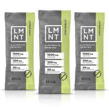 LMNT Zero-Sugar Electrolytes - Citrus Salt - Hydration Powder Packets | No Artificial Ingredients | Keto & Paleo Friendly | 30 Sticks