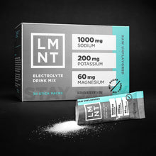 LMNT Zero-Sugar Electrolytes - Raw Unflavored Salt - Hydration Powder Packets | No Artificial Ingredients | Keto & Paleo Friendly | 30 Sticks