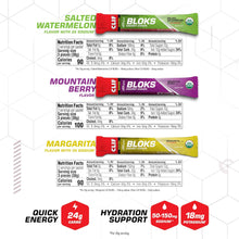 CLIF BLOKS - Energy Chews - Variety Pack - Non-Gmo - Plant Based - Fast Fuel for Cycling and Running - Quick Carbohydrates and Electrolytes - 2.12 Ounce (Pack of 12)