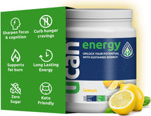 Energy Powder, Lemon, Keto, Sugar-Free Pre & Post Workout for Men & Women, Non-Gmo, Vegan, Gluten-Free, Great for Runners, Gym-Goers and High Performance Athletes | 30 Servings (26.5 Ounces)