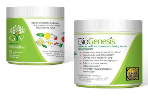 BioGenesis, Proanox 180 Capsule Bottle | Proanox Premium Recovery, and Performance
