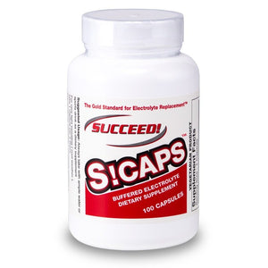 S!CAPS (Buffer/Electrolyte Capsules) SUCCEED SCAPS 100 Capsules (BUY SALTSTICK)