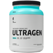 First Endurance Ultragen Recovery Drink, Premium Post-Workout Recovery Drink 15 Servings